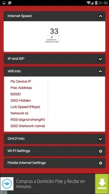 Internet Speed android App screenshot 6